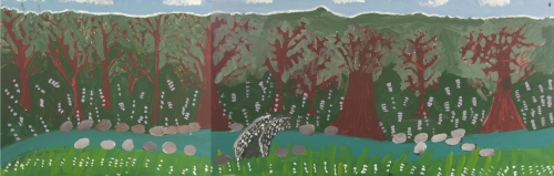 Lynton Youth Group Mural | Woodland Lynton Youth Group Mural | Image 2